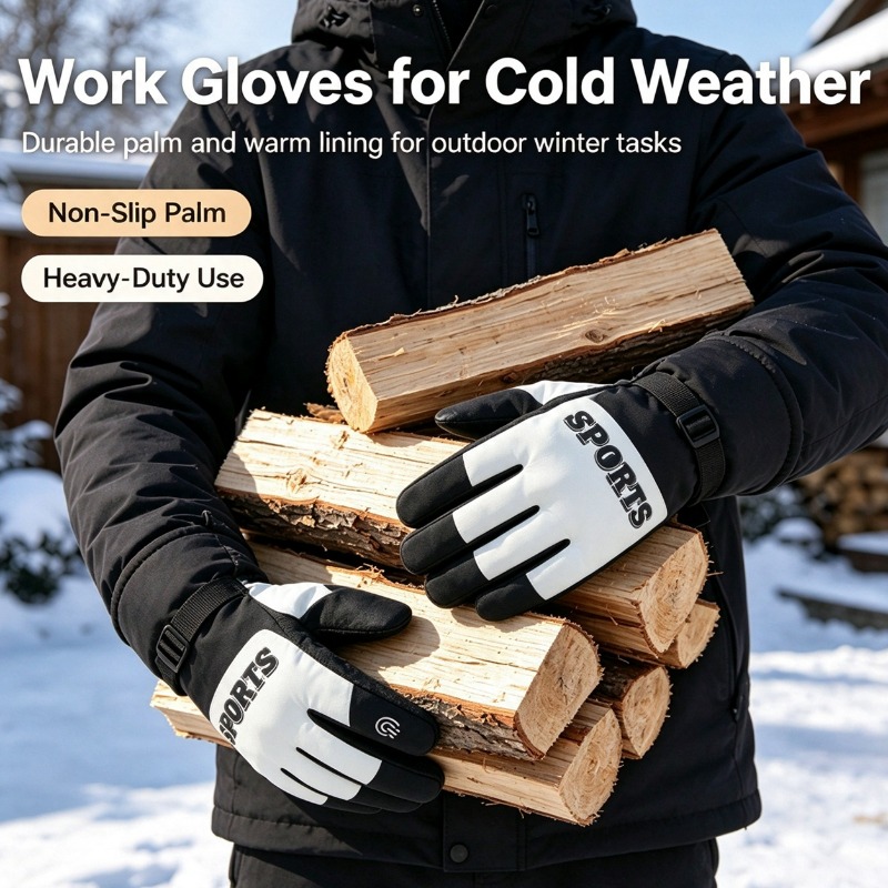 Winter Motorcycle Gloves Outdo - Ski Glove Waterproof review and price